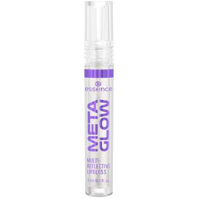 Essence Meta Glow Multi-Reflective Lipgloss für Frauen 3 ml Farbton  01 Cyber Space