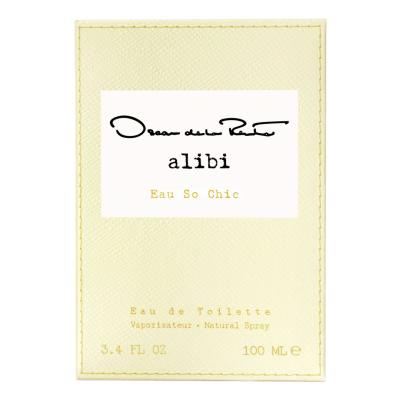 Oscar de la Renta Alibi Eau So Chic Eau de Toilette für Frauen 100 ml