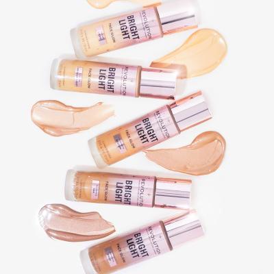 Makeup Revolution London Bright Light Face Glow Foundation für Frauen 23 ml Farbton  Gleam Light