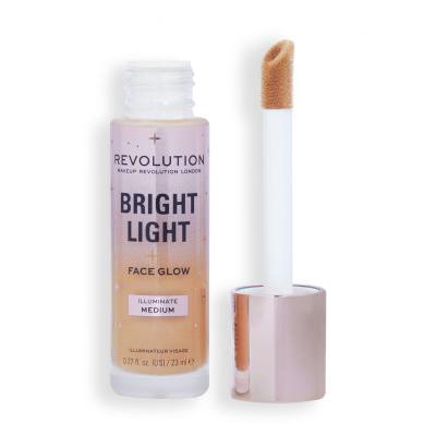 Makeup Revolution London Bright Light Face Glow Foundation für Frauen 23 ml Farbton  Illuminate Medium