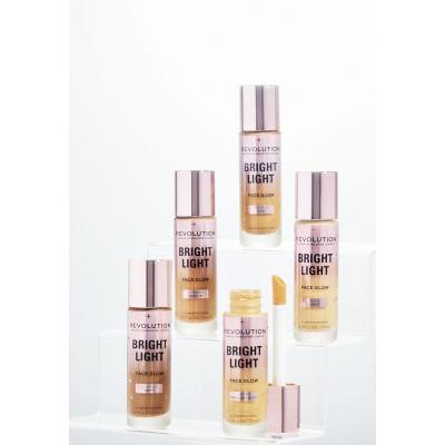 Makeup Revolution London Bright Light Face Glow Foundation für Frauen 23 ml Farbton  Illuminate Medium