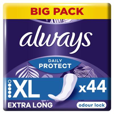 Always Daily Protect Extra Long Odour Lock Slipeinlage für Frauen Set