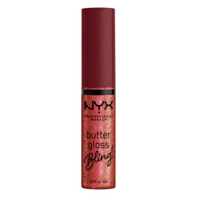 NYX Professional Makeup Butter Gloss Bling Lipgloss für Frauen 8 ml Farbton  07 Big Spender