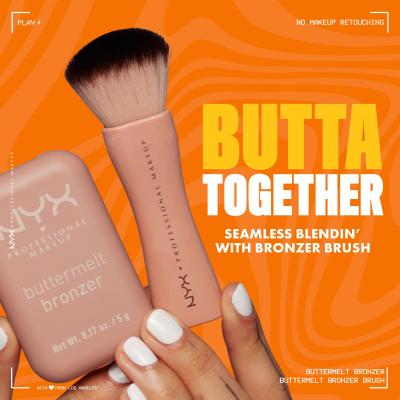 NYX Professional Makeup Buttermelt Bronzer Bronzer für Frauen 5 g Farbton  01 Butta Cup