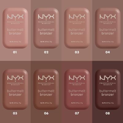 NYX Professional Makeup Buttermelt Bronzer Bronzer für Frauen 5 g Farbton  05 Butta Off