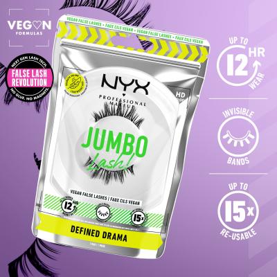 NYX Professional Makeup Jumbo Lash! Defined Drama Falsche Wimpern für Frauen 1 St.