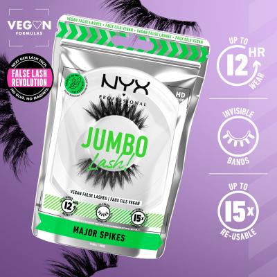 NYX Professional Makeup Jumbo Lash! Major Spikes Falsche Wimpern für Frauen 1 St.