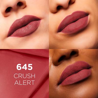 L&#039;Oréal Paris Infaillible Matte Resistance Lipstick Lippenstift für Frauen 5 ml Farbton  645 Crush Alert