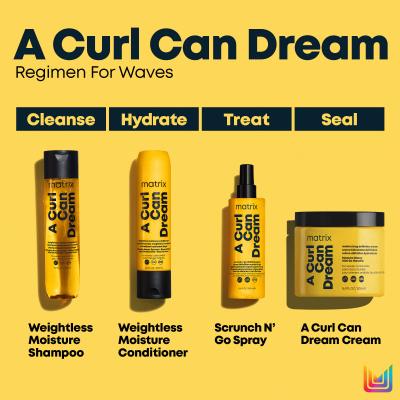 Matrix A Curl Can Dream Scrunch N&#039; Go Defining Spray Pflege ohne Ausspülen für Frauen 250 ml