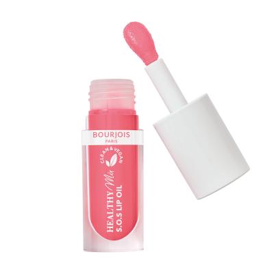 BOURJOIS Paris Healthy Mix Clean &amp; Vegan S.O.S Lip Oil Lippenöl für Frauen 4,5 ml Farbton  2 Melon Amour