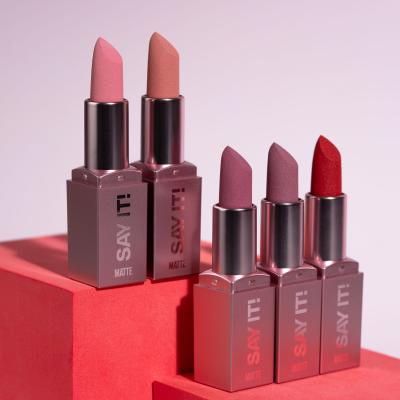 Gabriella Salvete Say It! Matte Lippenstift für Frauen 3,8 g Farbton  3