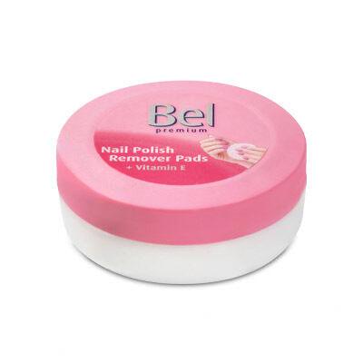 Bel Premium Nail Polish Remover Pads + Vitamin E Nagellackentferner für Frauen Set