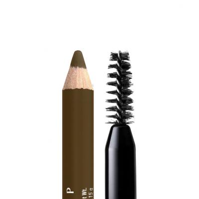 NYX Professional Makeup Powder Louder Brow Pencil Augenbrauenstift für Frauen 1,15 g Farbton  02 Taupe