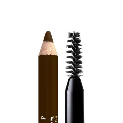 NYX Professional Makeup Powder Louder Brow Pencil Augenbrauenstift für Frauen 1,15 g Farbton  06 Ash Brown