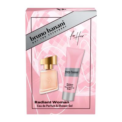 Bruno Banani Radiant Woman Geschenkset Eau de Parfum 30 ml + Duschgel 50 ml