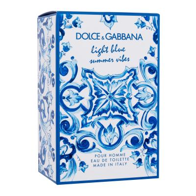 Dolce&amp;Gabbana Light Blue Summer Vibes Eau de Toilette für Herren 125 ml