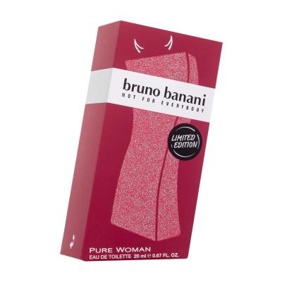 Bruno Banani Pure Woman Limited Edition Eau de Toilette für Frauen 20 ml