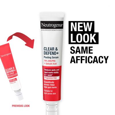 Neutrogena Clear &amp; Defend+ Peeling Serum Gesichtsserum 30 ml