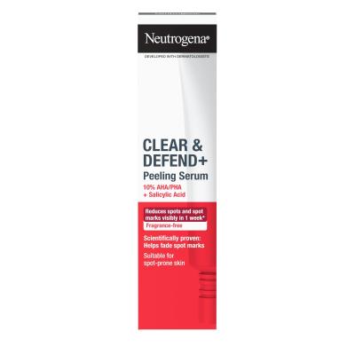 Neutrogena Clear &amp; Defend+ Peeling Serum Gesichtsserum 30 ml