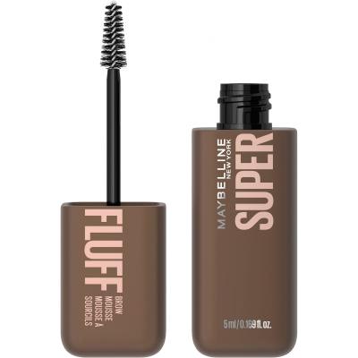 Maybelline Superfluff Brow Mousse Augenbrauengel und -pomade für Frauen 5 ml Farbton  257 Medium Brown