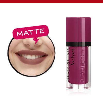 BOURJOIS Paris Rouge Edition Velvet Lippenstift für Frauen 7,7 ml Farbton  14 Plum Plum Girl