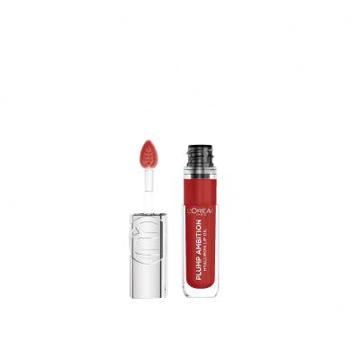 L&#039;Oréal Paris Plump Ambition Hyaluron Lip Oil Lippenöl für Frauen 5 ml Farbton  390 Cherry Cherie