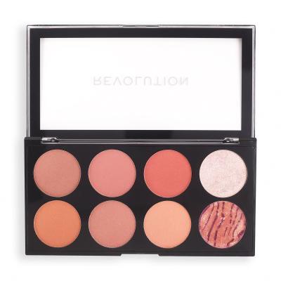 Makeup Revolution London Blush Palette Rouge für Frauen 12,8 g Farbton  Hot Spice