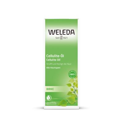 Weleda Birch Cellulite Oil Cellulite &amp; Schwangerschaftsstreifen für Frauen 100 ml