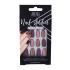 Ardell Nail Addict Premium Kunstnägel für Frauen Farbton  Red Cateye Set