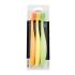 Promis Toothbrush Soft Zahnbürste 3 St. Farbton  Orange, Yellow, Green