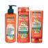 Set Shampoo Garnier Fructis Goodbye Damage Repairing Shampoo + Conditioner Garnier Fructis Goodbye Damage Repairing Conditioner + Haarserum Garnier Fructis SOS Damage Eraser Keratin Filler 10-In-1 Leave-In