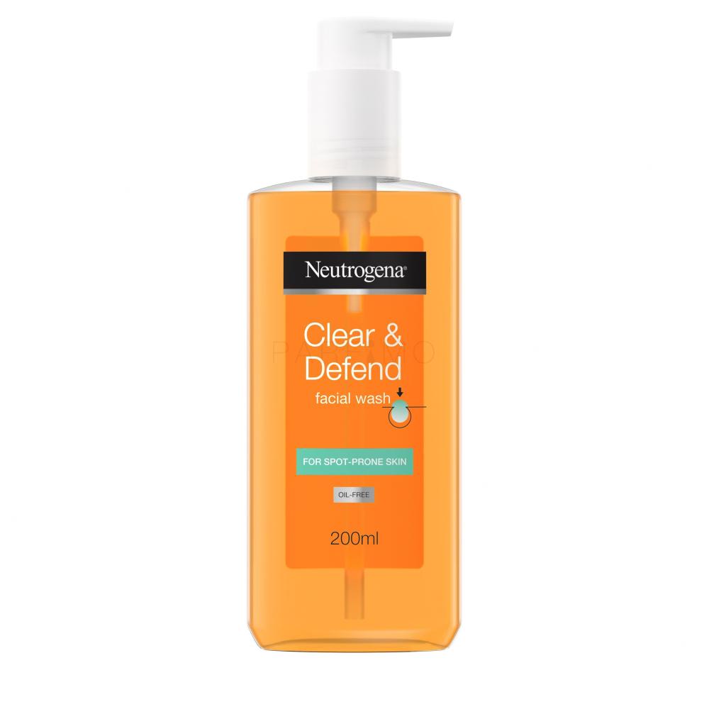 Neutrogena Clear Defend Salicylic Acid Facial Wash Reinigungsgel Parfimo At