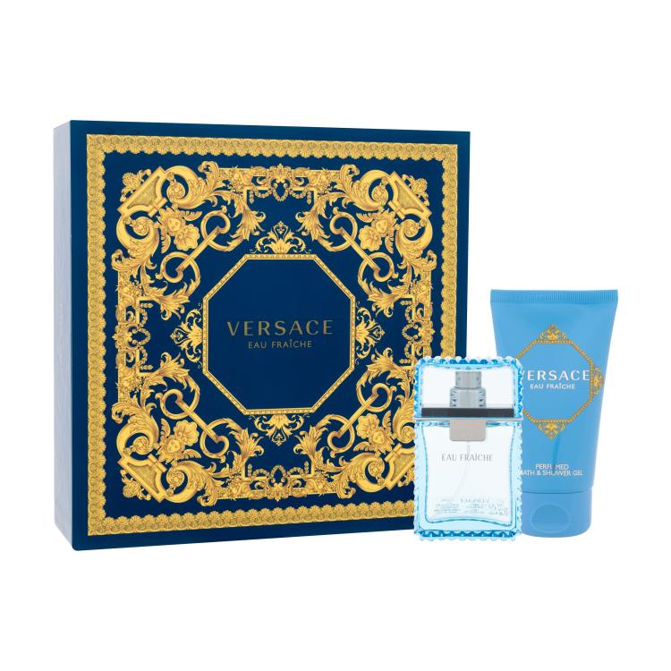 Versace Man Eau Fraiche Geschenkset Edt 30ml + 50ml Duschgel