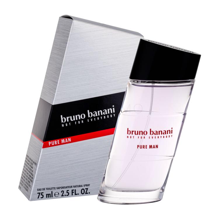 Bruno Banani Pure Man Eau de Toilette für Herren 75 ml