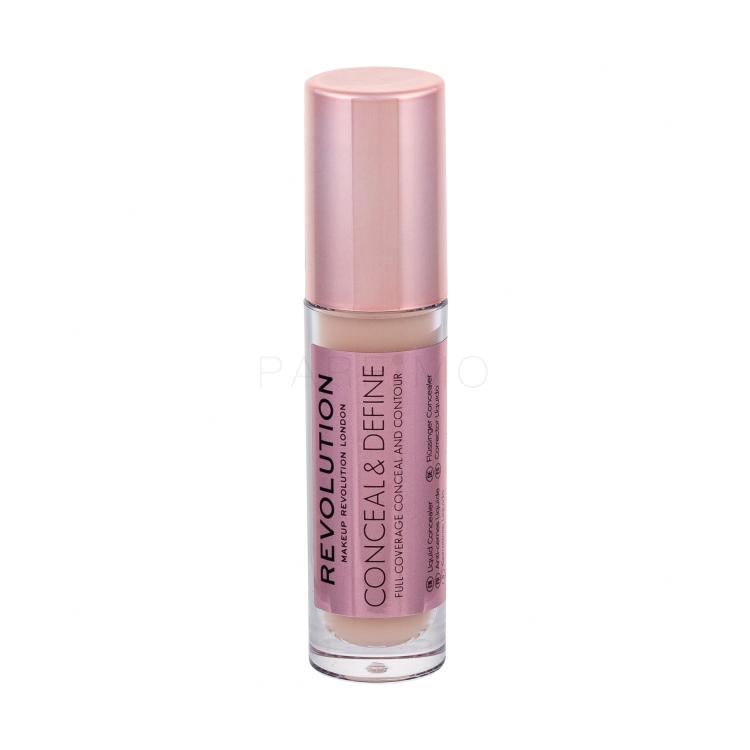 Makeup Revolution London Conceal &amp; Define Concealer für Frauen 4 g Farbton  C4