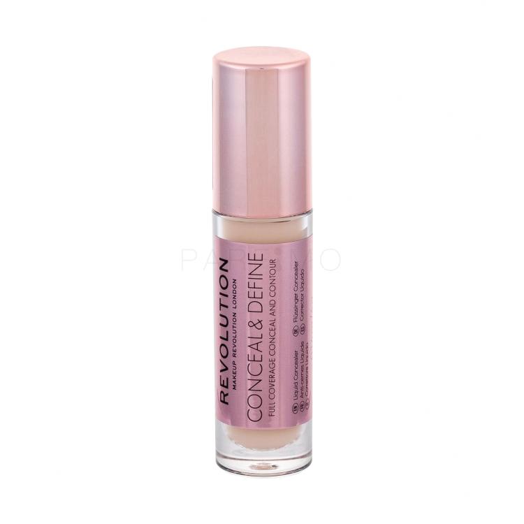 Makeup Revolution London Conceal &amp; Define Concealer für Frauen 4 g Farbton  C2