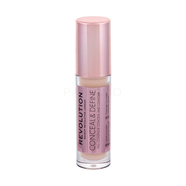 Makeup Revolution London Conceal &amp; Define Concealer für Frauen 4 g Farbton  C3