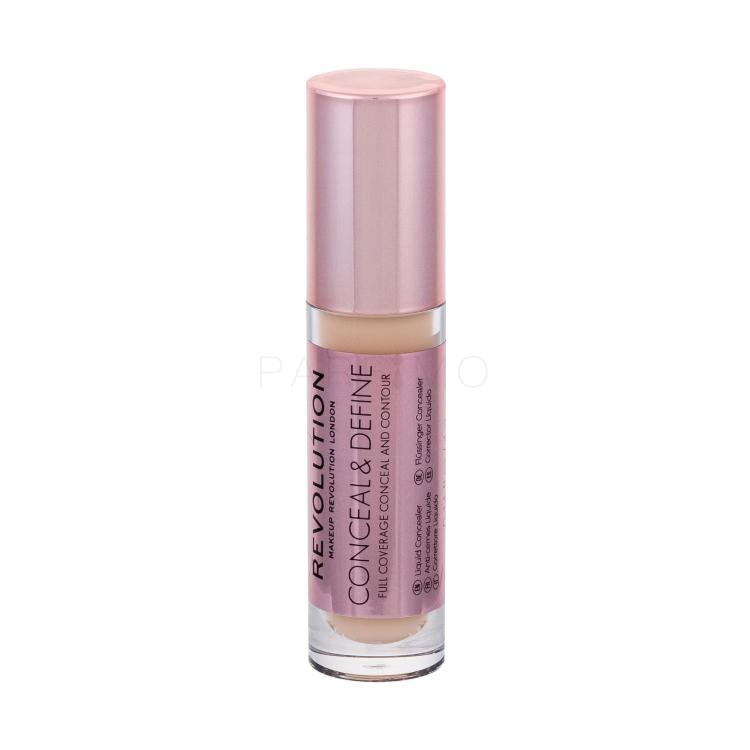 Makeup Revolution London Conceal &amp; Define Concealer für Frauen 4 g Farbton  C6