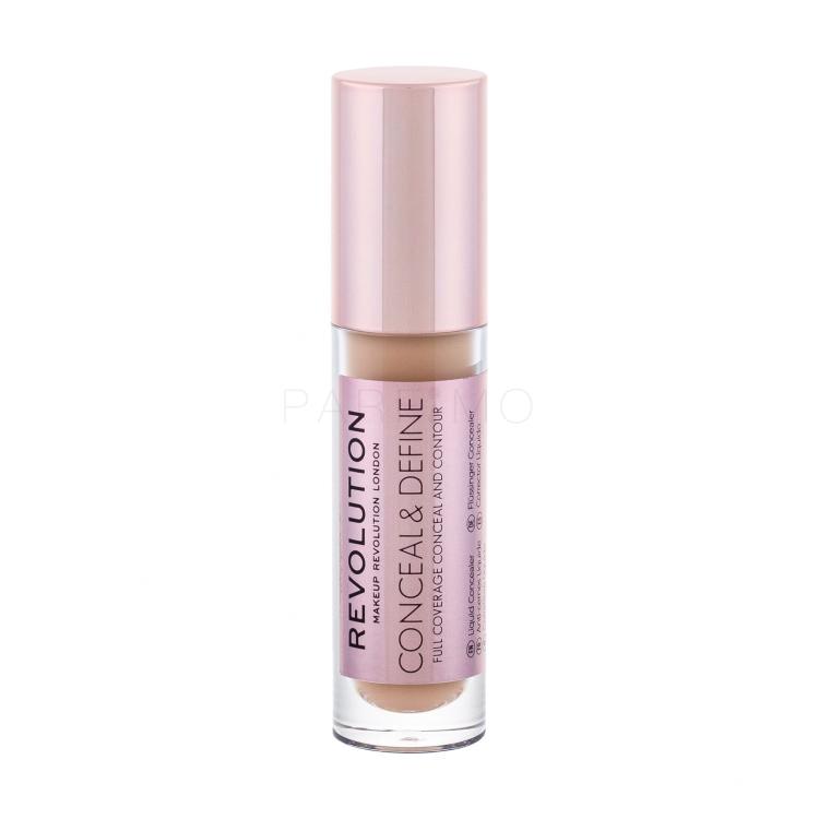 Makeup Revolution London Conceal &amp; Define Concealer für Frauen 4 g Farbton  C12