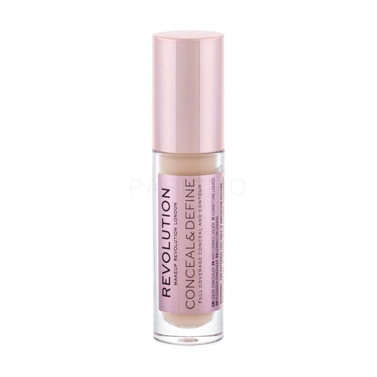 Makeup Revolution London Conceal &amp; Define Concealer für Frauen 4 g Farbton  C7