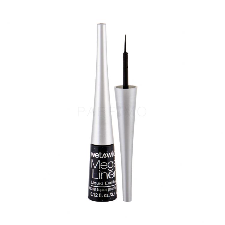 Wet n Wild MegaLiner Eyeliner für Frauen 3,5 ml Farbton  Black Sparkle