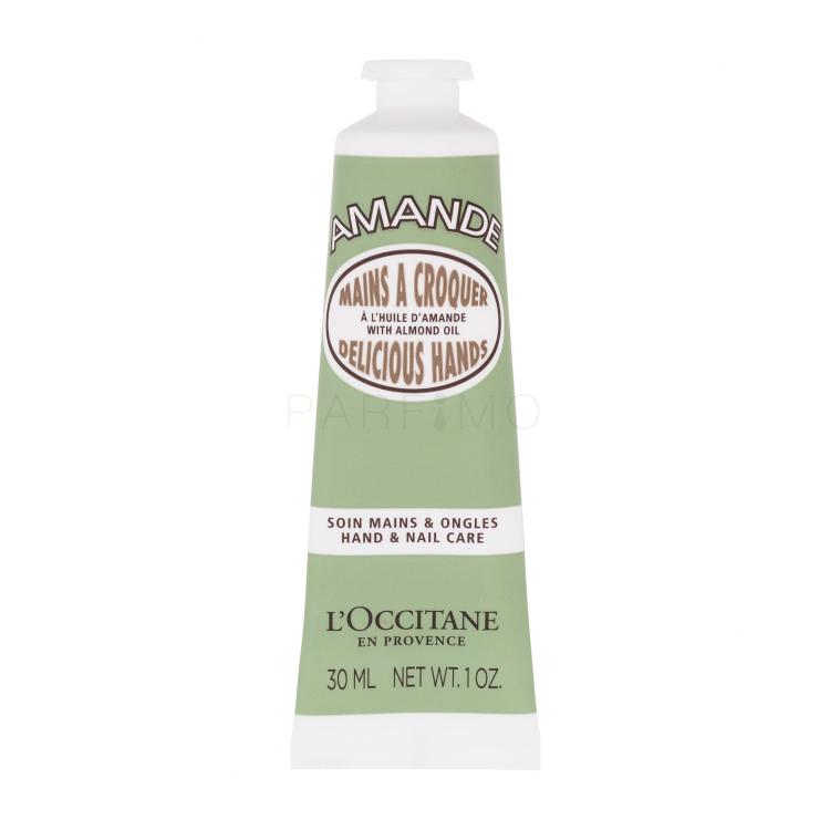 L&#039;Occitane Almond (Amande) Delicious Hands Handcreme für Frauen 30 ml