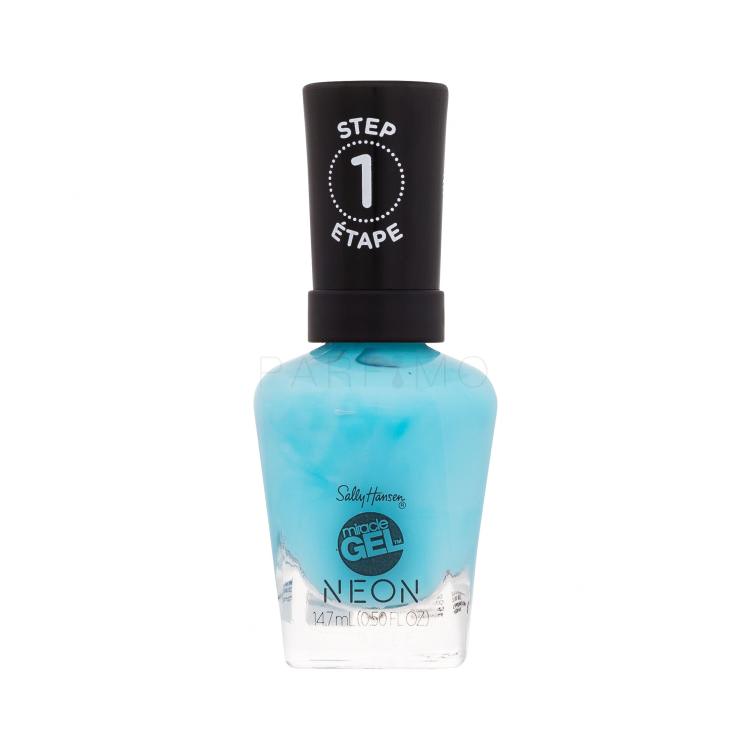 Sally Hansen Miracle Gel Neon Nagellack für Frauen 14,7 ml Farbton  053 Miami Ice