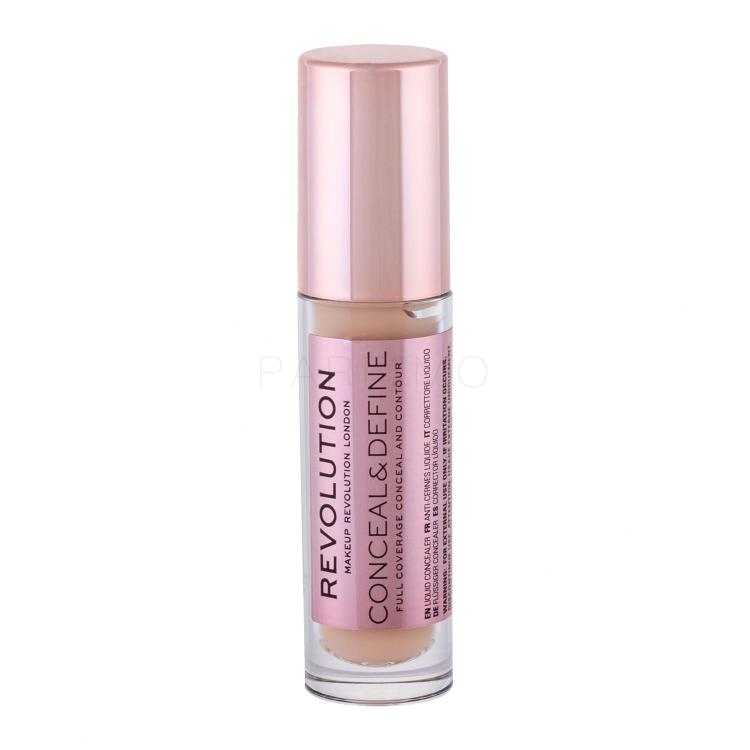 Makeup Revolution London Conceal &amp; Define Concealer für Frauen 4 g Farbton  C9