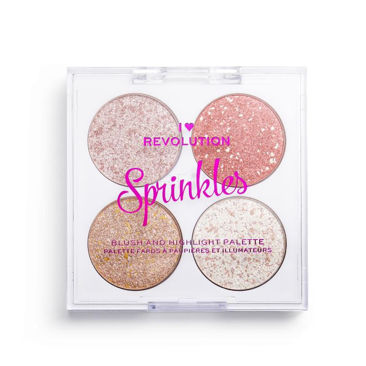 Makeup Revolution London I Heart Revolution Sprinkles Rouge für Frauen 6 g Farbton  Ice Cream Sundae