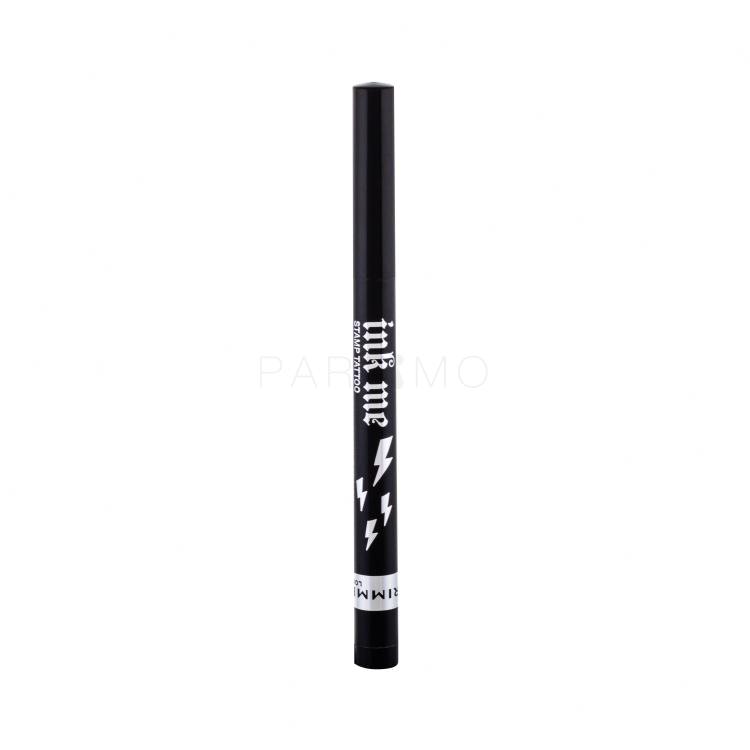 Rimmel London Ink Me Stamp Tattoo Eyeliner für Frauen 0,8 ml Farbton  007 Black/Bolt