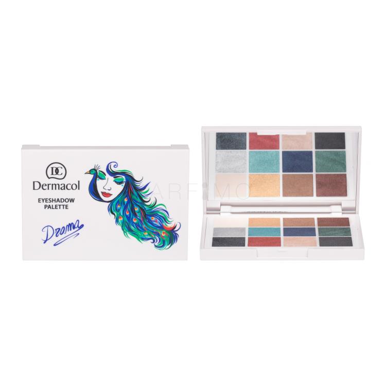 Dermacol Luxury Eyeshadow Palette Drama Lidschatten für Frauen 18 g