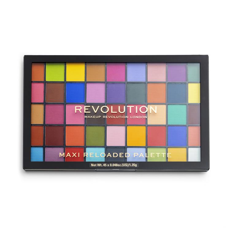 Makeup Revolution London Maxi Re-loaded Lidschatten für Frauen 60,75 g Farbton  Monster Mattes