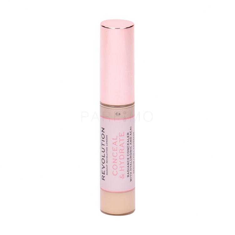 Makeup Revolution London Conceal &amp; Hydrate Concealer für Frauen 13 g Farbton  C3