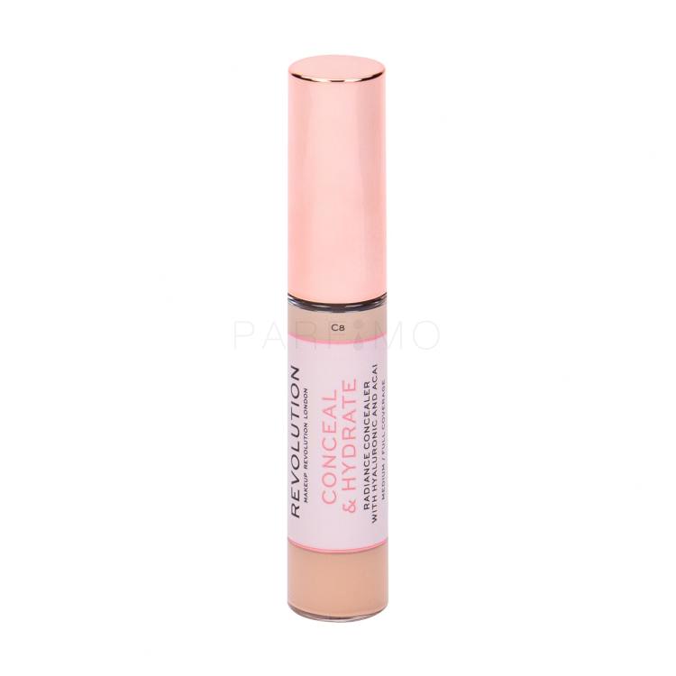 Makeup Revolution London Conceal &amp; Hydrate Concealer für Frauen 13 g Farbton  C8